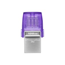 Memoria USB Kingston DataTraveler  microDuo 3C 128 GB Morado