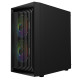 Caja Semitorre ATX Logic ATOS ARGB Negro