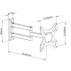 Soporte TV Techly ICA-LCD 2903 19