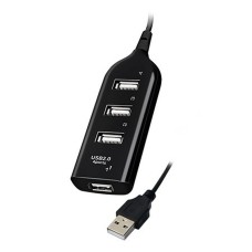 Hub USB Vakoss TC-234UX Blanco Negro