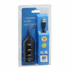 Hub USB Esperanza EA116 Negro