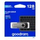 USB stick GoodRam UTS2-1280K0R11 Black/Silver 128 GB