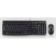 Teclado Logitech LGT-MK120-US Negro Holandés QWERTY