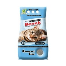 Arena para Gatos Super Benek Compact Natural 5 L