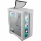 ATX Semi-tower Box MSI CAS MPG GUNGNIR 110R WHITE White RGB Black