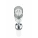 Hand-held Blender BOSCH MSM66150 White Grey Silver 600 W