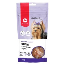 Snack para Perros Maced Pescado Conejo 60 g