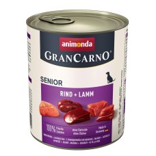 Wet food Animonda  GranCarno Senior Veal Lamb Beef 800 g