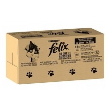 Cat food Purina Felix Mix Chicken Tuna Veal Cod 85 g