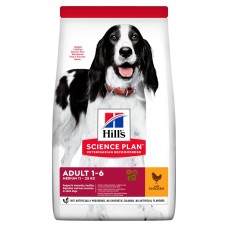 Fodder Hill's Science Plan Canine Adult Medium Adult Chicken 14 Kg