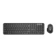 Keyboard and Mouse Natec NKL-1998 Qwerty US Black