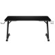 Escritorio Gaming Huzaro Hero 2.5 Negro Aluminio 120 x 60 cm