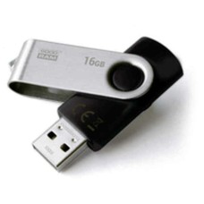 Memoria USB GoodRam UTS2 Negro Plateado 16 GB