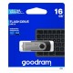 Memoria USB GoodRam UTS2 Negro Plateado 16 GB