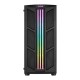 Micro ATX/ATX/ ITX Midtower Case Aerocool Prime RGB Black