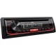 Radio CD for Cars Kenwood KD-T702BT Black Red