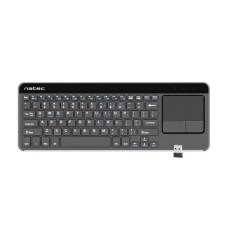 Keyboard Natec NKL-0968 Black Grey Black/Silver English EEUU QWERTY