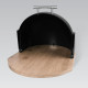 Panera Feel Maestro MR-1678G Negro Plateado Madera Plástico