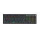 Teclado Ibox AURORA K-6 Negro Inglés QWERTY