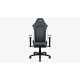 Silla Gaming Aerocool Crown AeroSuede Azul Negro Acero