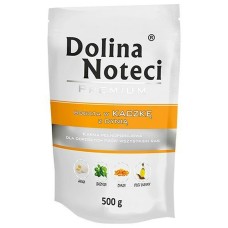 Wet food Dolina Noteci Premium Veal Duck Pumpkin Pig 500 L 500 g