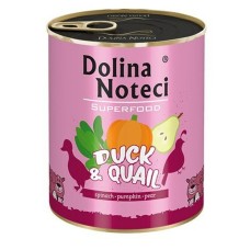 Wet food Dolina Noteci Superfood Duck Birds 800 g