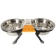 Cat Feeder Dingo 14530 Black metal