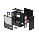 Caja Semitorre ATX DEEPCOOL CH560 DIGITAL Negro Multicolor