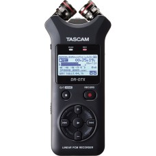 Grabadora Tascam DR-07X Azul Negro