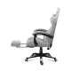 Silla Gaming Huzaro HZ-Force 4.7 White Mesh         Blanco Gris