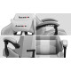 Silla Gaming Huzaro HZ-Force 4.7 White Mesh         Blanco Gris