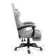 Silla Gaming Huzaro HZ-Force 4.7 White Mesh         Blanco Gris