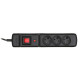 Regleta Enchufes 3 Tomas con Interruptor Activejet COMBO 3GN (3 m)