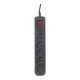 Regleta Enchufes 5 Tomas con Interruptor Activejet ACP-5GN (1,5 m)