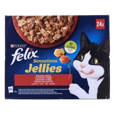 Comida para gato Purina Pollo Ternera Cordero Pato 24 x 85 g