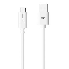 Cable USB-C a USB Silicon Power SP1M0ASYLK10AC1W Blanco 1 m