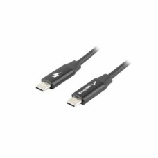 Cable USB C Lanberg CA-CMCM-40CU-0018-BK 1,8 m Negro