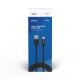 Cable USB A a USB C Savio CL-129 Negro 2 m