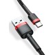 Cable USB A a USB C Baseus Cafule Negro 2 m