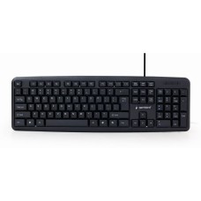 Teclado GEMBIRD KB-U-103-RU Negro Monocromo Inglés Ruso QWERTY