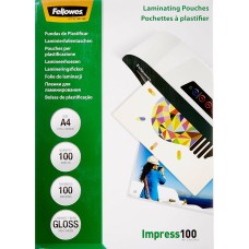 Fundas de plastificar Fellowes 5351111 Plastificadora Transparente A4 (100 Unidades)