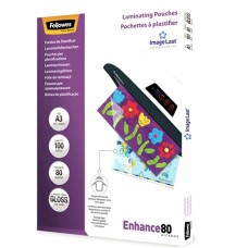 Fundas de plastificar Fellowes 5306207 100 Piezas Transparente (100 Unidades)