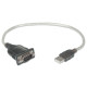 Adaptador USB a Puerto Serie Manhattan 205146 0,45 cm