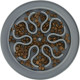 Slow Eating Food Bowl for Pets Trixie TX-25035 Blue Grey Silicone