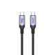 Cable USB C Unitek C14110GY-2M Negro 2 m