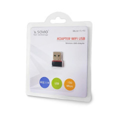 Tarjeta de Red Wifi Savio CL-43