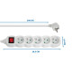 Regleta Esperanza ELK215W (3 m)