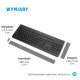 Teclado y Ratón HP 3L1F0AA Azerty Francés Blanco Negro