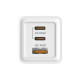 Cargador de Pared Savio LA-07 Blanco 65 W