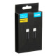 Cable USB-C Ibox IKUTCS1B Negro 1 m 60 W
